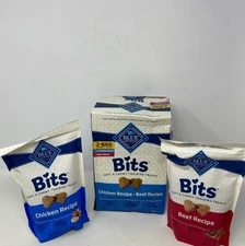 Blue Buffalo Bits Soft & Chewy Training Treats Variety Pack - Chicken (Blue)