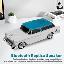 WS-1955 Bluetooth Replica Speaker Retro Speaker Car Design HD Sound TWS FM Radio