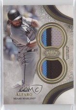 2021 Topps Tier One Relics 17/25 Jorge Alfaro #T1R2-JOA Dual Patch ni4