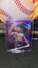 Cheick Kongo 2025 Panini Combat Anthology MMA Purple Parallel /125