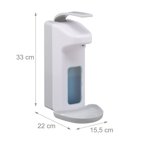 Soap dispenser Hand Sanitizer Station 1000 ml Wall-Mounted Soap Dispenser - Bild 4 von 9