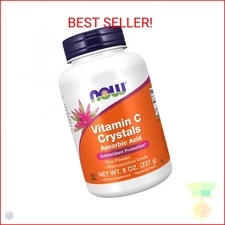 NOW Foods Supplements, Vitamin C Crystals (Ascorbic Acid) Powder , Antioxidant P
