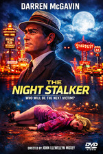 THE NIGHT STALKER (1972)  Darren McGavin , Public Domain DVD NO CASE.