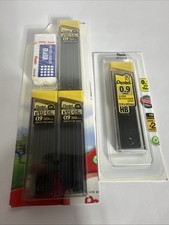 Pentel Super Hi-Polymer Lead Refills 0.9 mm 120 Pieces And 1 Hi Polymer Eraser