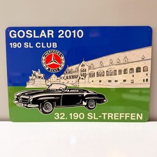 Mercedes-benz 190 Sl Club Vintage Automotive Metal Sign40 60 Cm 15.7 23