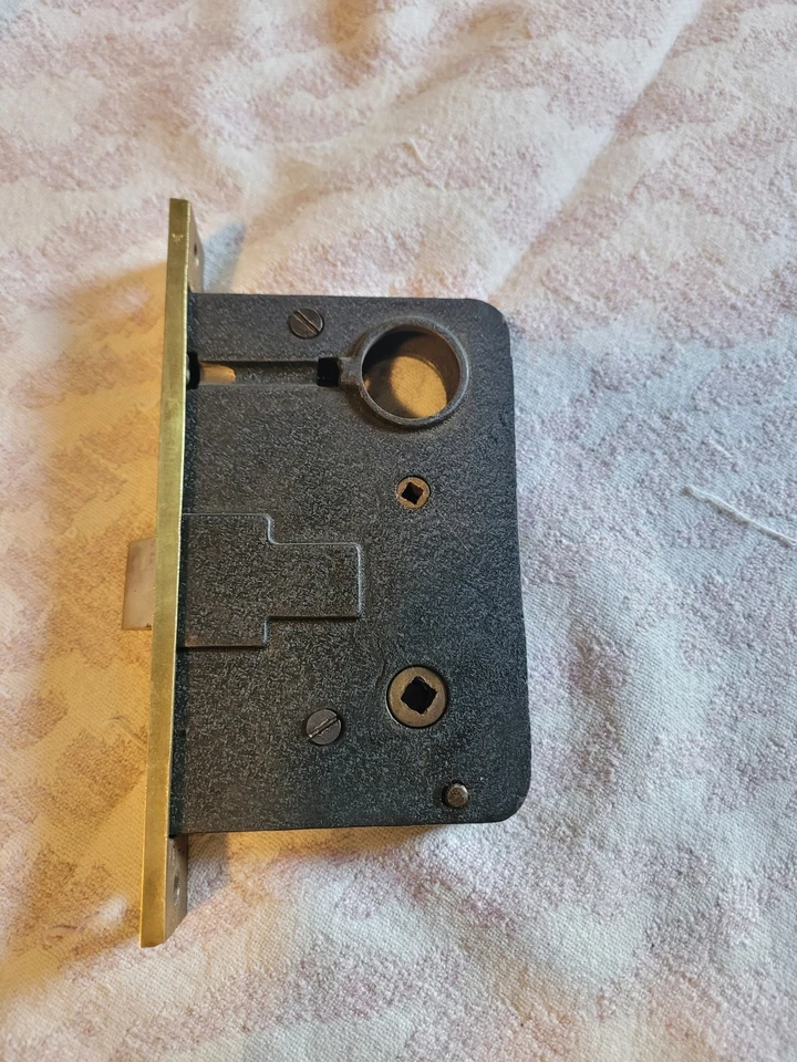 Cerradura de mortaja LOCKWOOD T-5100 restaurada ¡Excedente estado! Foto 3 de 4