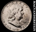 1960-D Franklin Half Dollar- Silver- Choice Gem Brilliant Unc+++ Luster #J2768