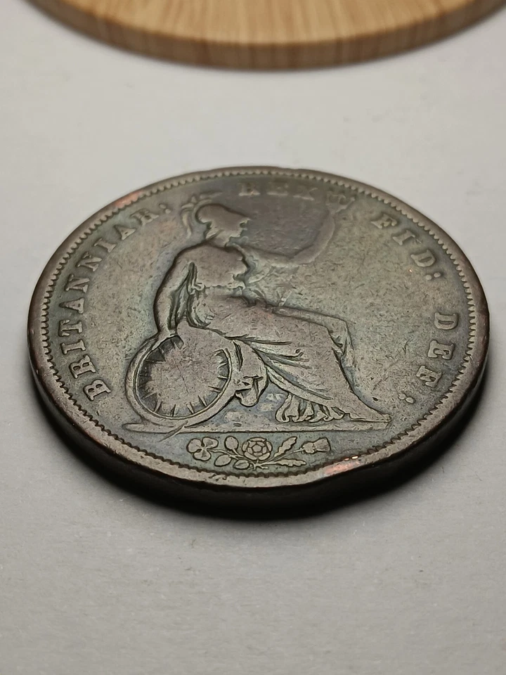 1831 Great Britain William IV One Penny (F/VF, Glossy Finish) - Image 4 of 4