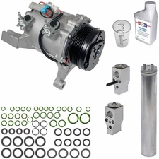 For Dodge Durango 2012 2013 Omega AC Compressor w/ A/C Repair Kit TCP