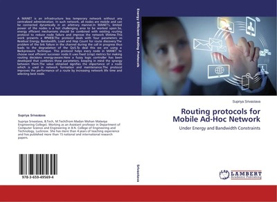 Supriya Srivastava | Routing protocols for Mobile Ad-Hoc Network | Taschenbuch
