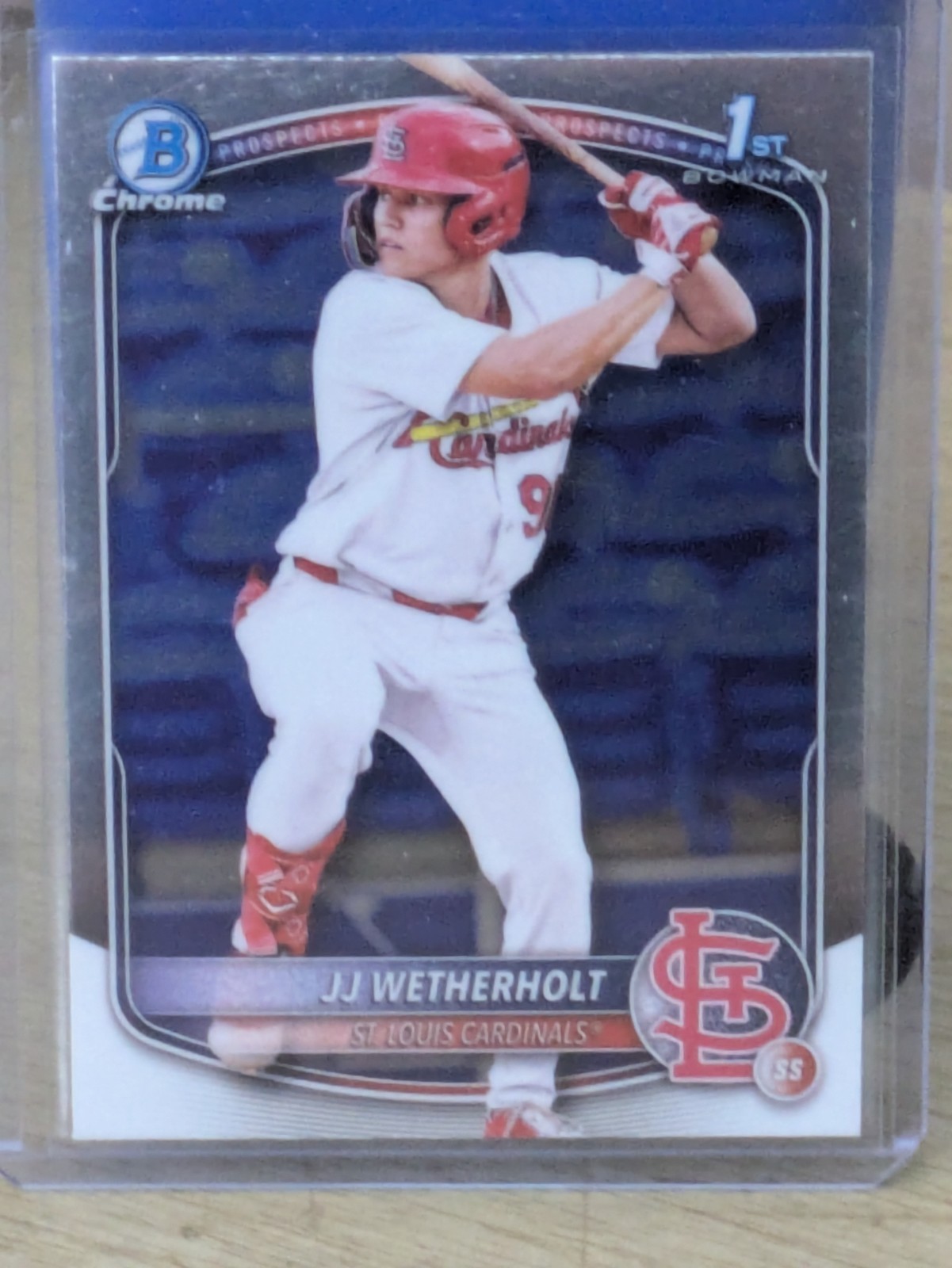 2025 Bowman - Chrome Prospects JJ Wetherholt #BCP-22 (RC)