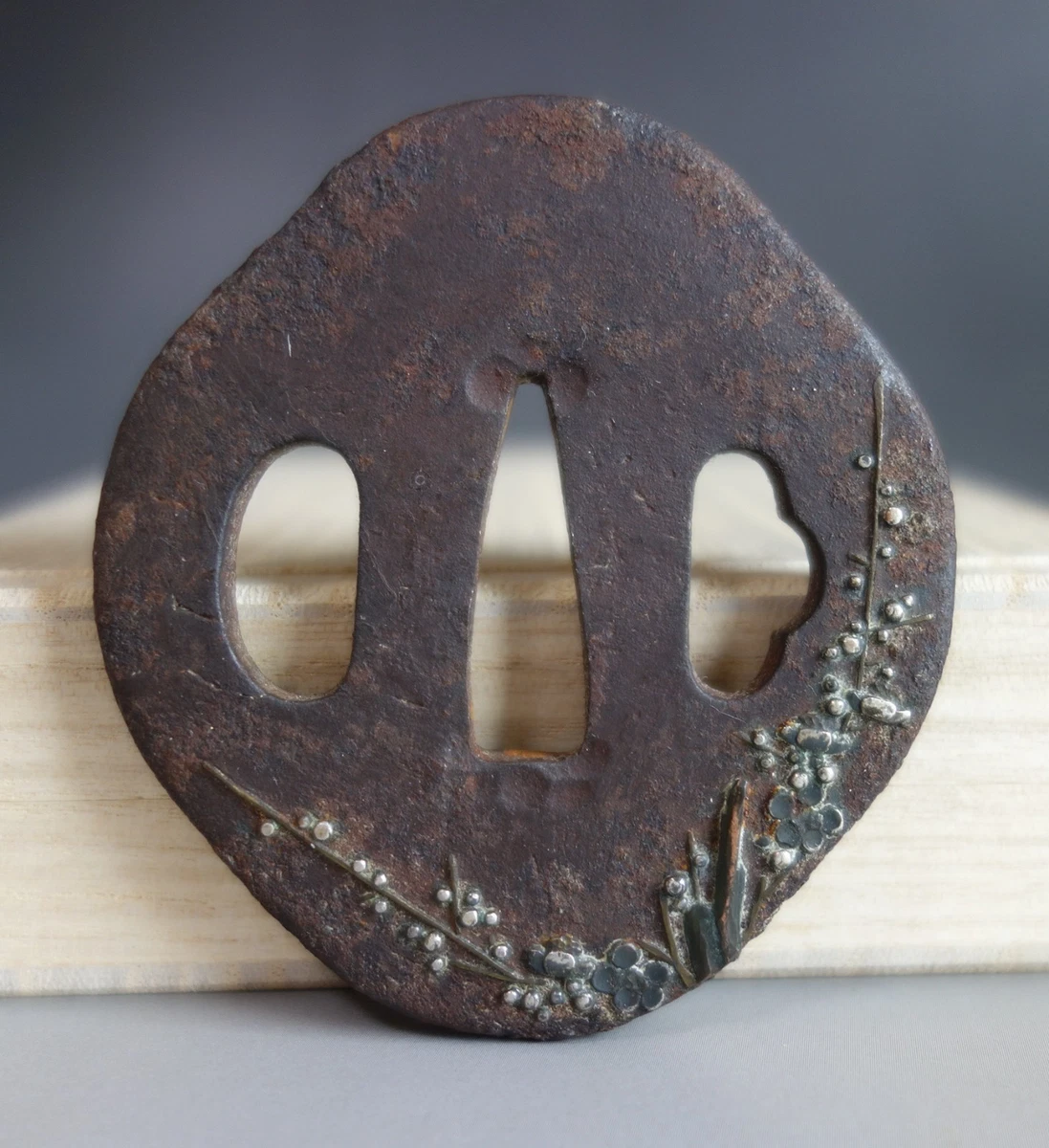 Iron 主1850-1899 年日本刀镡| eBay