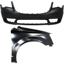 Fender & Bumper Cover Kit For 2011-2016 Chrysler Town & Country Front Right CAPA