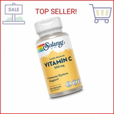 SOLARAY Vitamin C 500mg, Two-Stage Timed Release - Antioxidant and Immune Suppor