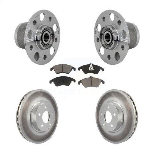 Front Hub Bearing Coated Brake Rotor Pads Kit For Mercedes-Benz E350 C350 SLC300 - Picture 7 of 12