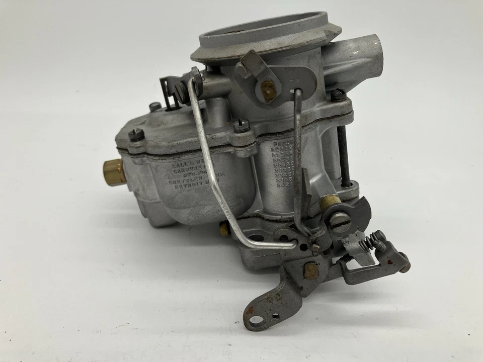 Carburador 59-61 Dodge Plymouth V8 reconstruido Carter 6-1065 MOBOMAK C837 Foto 2 de 4