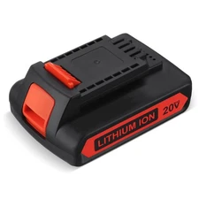 LBXR20 20V 3.0Ah Replacement for Black and Decker 20V Lithium Battery Max LB2...
