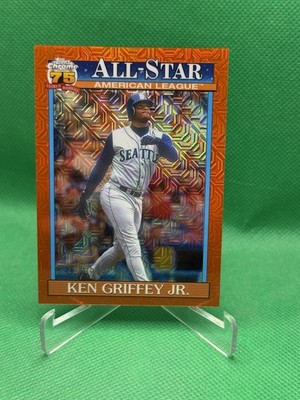 2026 Topps Series 2 Baseball  Ken Griffey Jr Silver Pack Orange Mojo # 25/25!