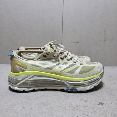 HOKA ONE ONE MAFATE SPEED 2 DAMEN RUNNING YOGA SNEAKER WEISS/GELB UK6,5 EU40