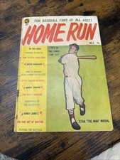 Vintage Home Run magazine #3 1953 cover Stan Musial  