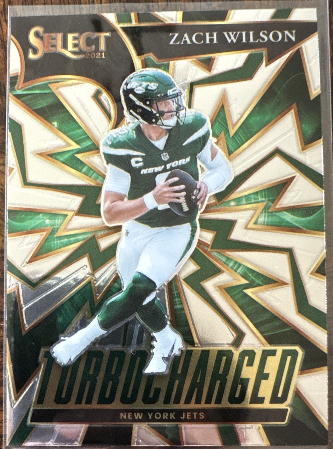 Zach Wilson Turbocharged 2021 Panini Select #TUR-2 (RC)