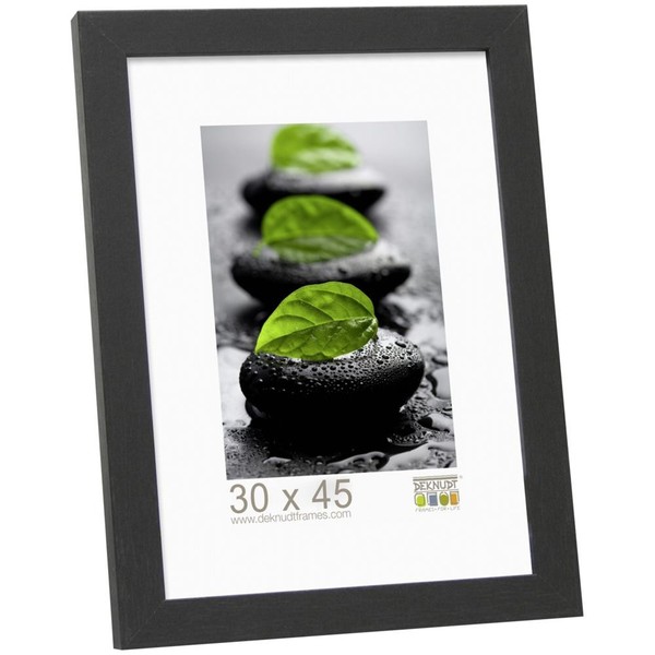 Deknudt Bilderrahmen Fotorahmen 30X45 Holz Schwarz | S44CF2-image