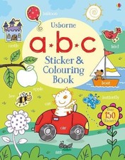ABC Sticker and Colouring Book Sticker  Colouring Book 