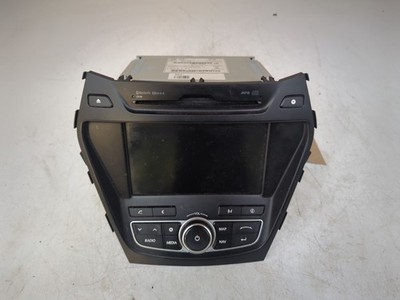 HYUNDAI SANTA FE RADIO HEAD UNIT 2014 SUV MIT NAVI 96560-2W200 #105938