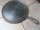 Vintage GRISWOLD Cast Iron Griddle Skillet Pan Number #9 Large Block  #609