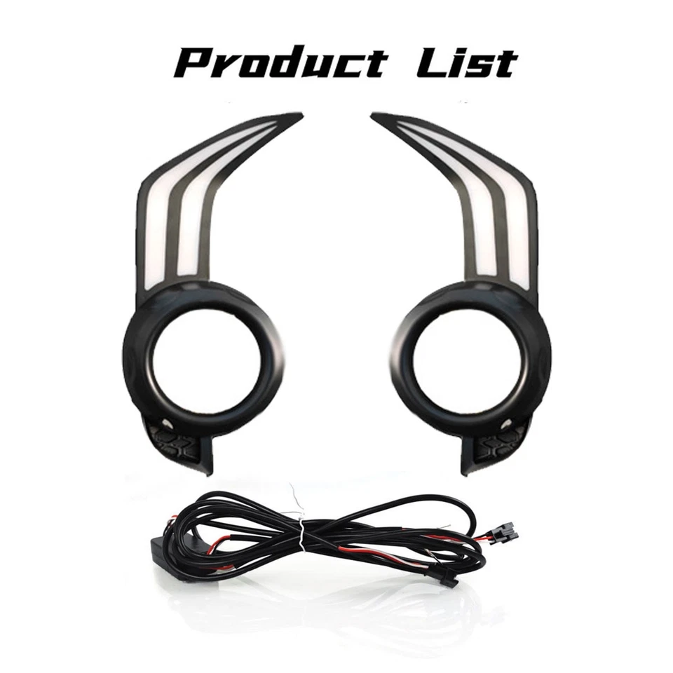 For Toyota 4Runner 2014-2021 LED DRL Daytime Running Light w/ Turn Signal LH RH - Изображение 2 из 4