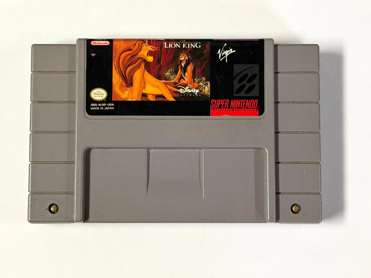 Preços baixos em O Rei Leão Nintendo SNES Video Games | eBay