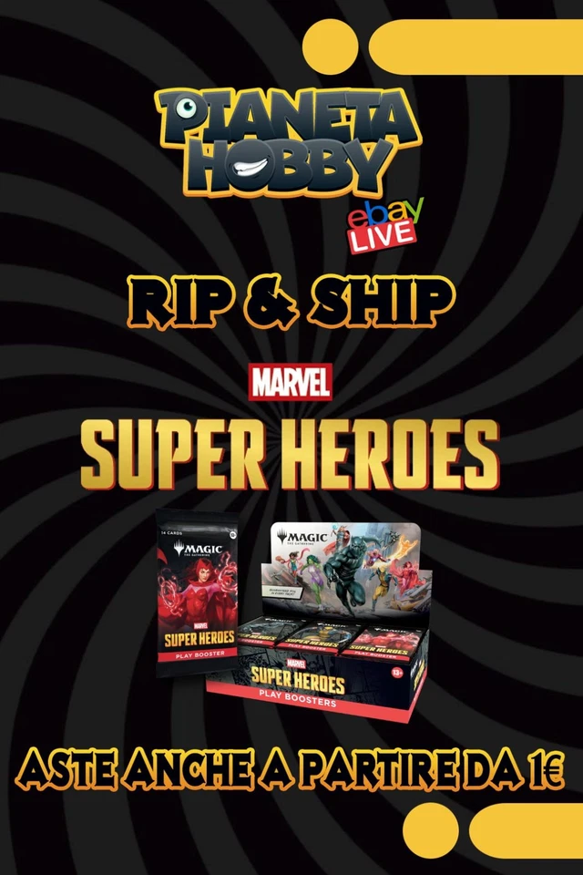 Asta n.45 Rip&Ship Magic: Super Heroes