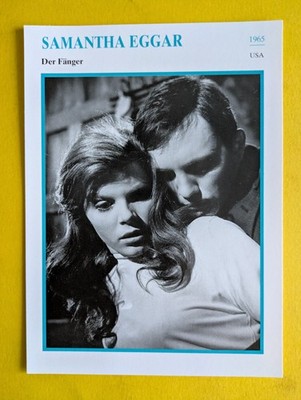 SAMANTHA EGGAR / Filmstar - Sammelkarte