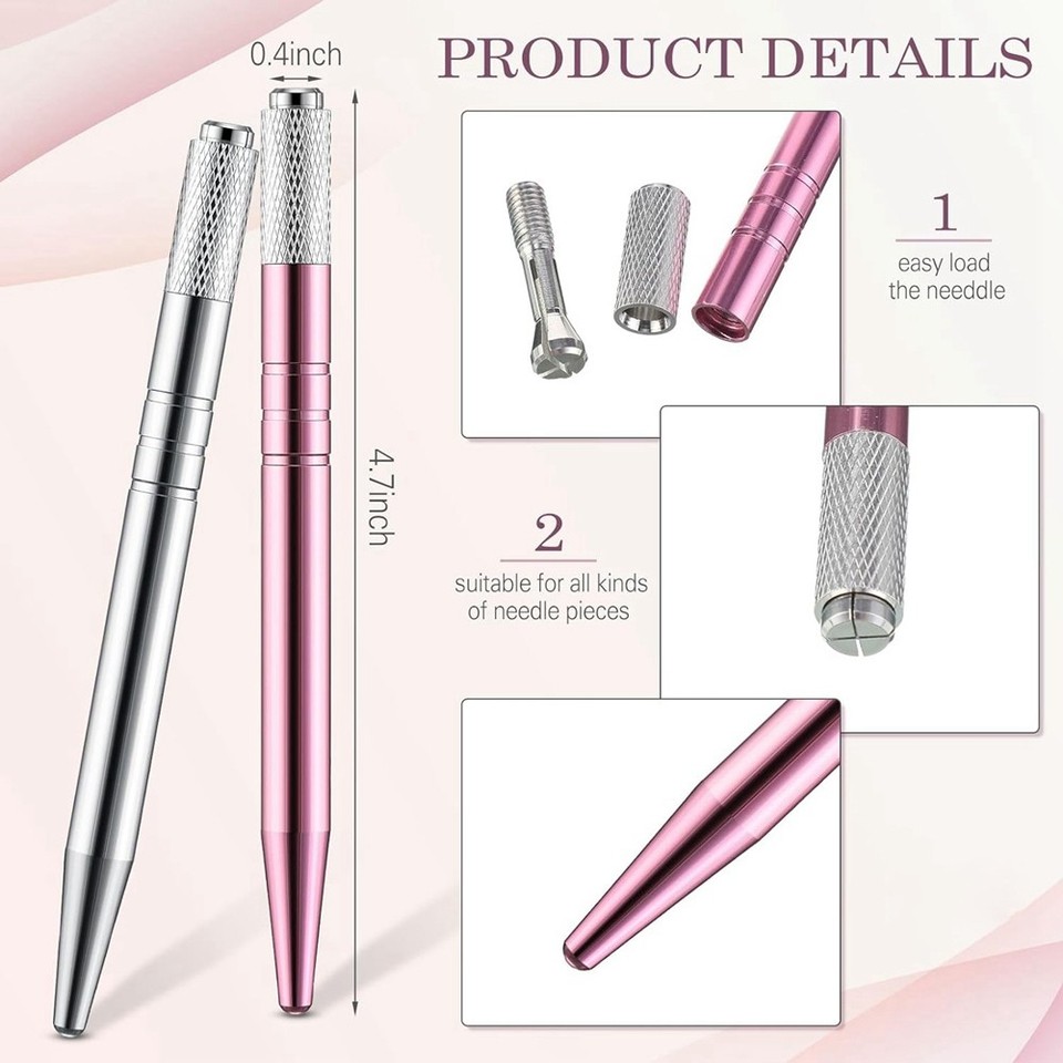 50 Count Microblading Pens Manual Eyebrow Pencils Microblading ...