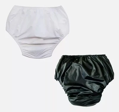 Mens Waterproof Incontinence Pants Briefs Knickers Nylon Reusable Washable Care