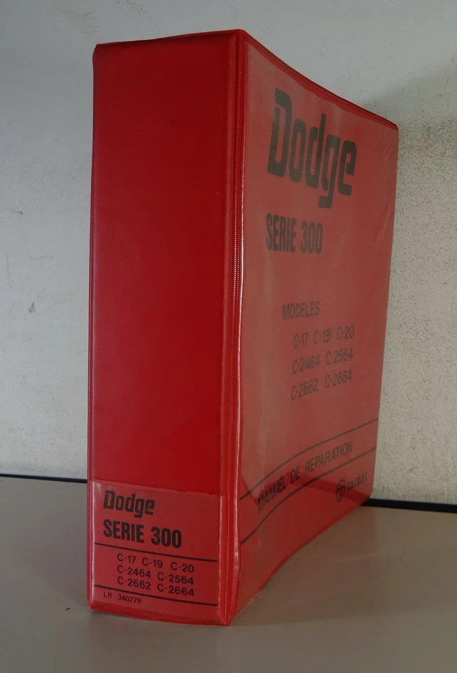 Manual de Taller Chrysler Dodge Camión Serie 300 Modelos C-17-C-2664 Stand 1979 - Imagen 2 de 4