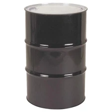 GRAINGER APPROVED DRTU55-1209 Transport Drum,Black,20ga,.9mm 476H50