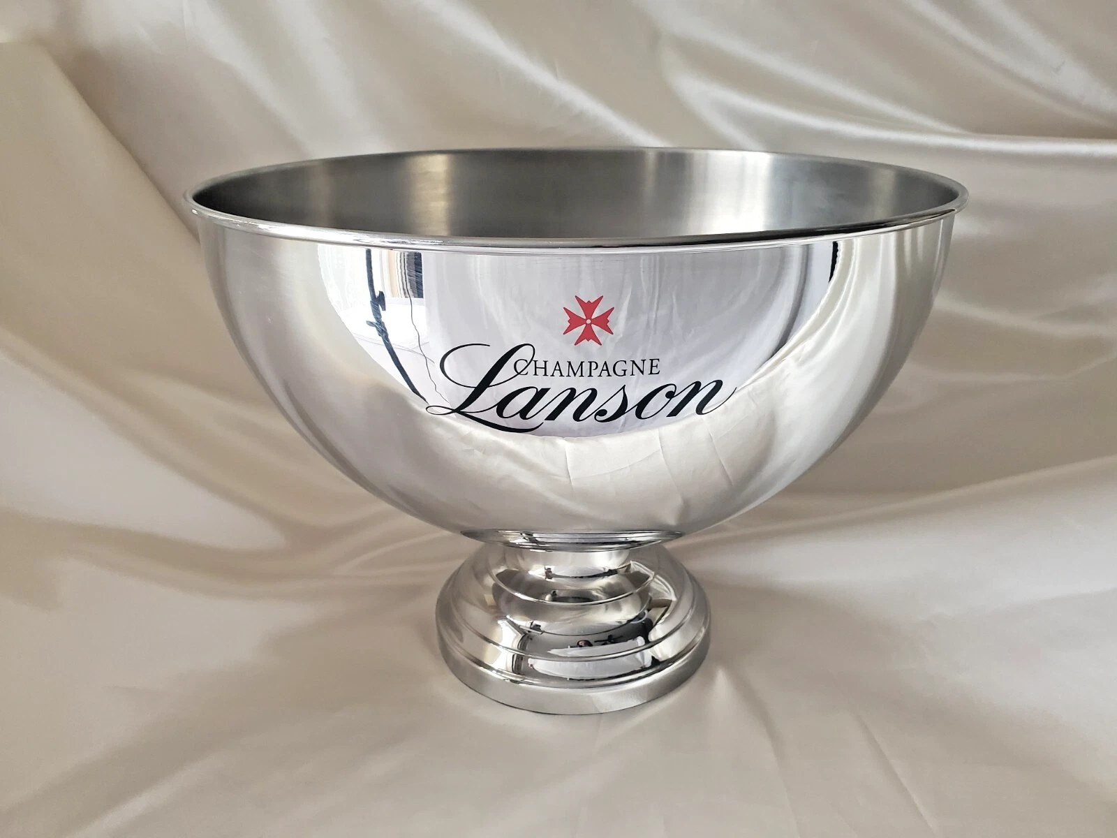 Large Lanson Champagne Ice Bowl – Wedding, Party & Event Beverage Cooler