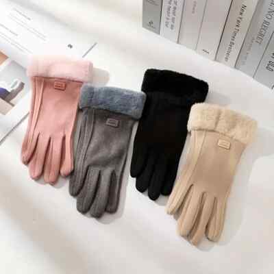 Damen Winterhandschuhe Dick Gefüttert Handschuhe Warm Handschuhe Outdoor-Aktivit