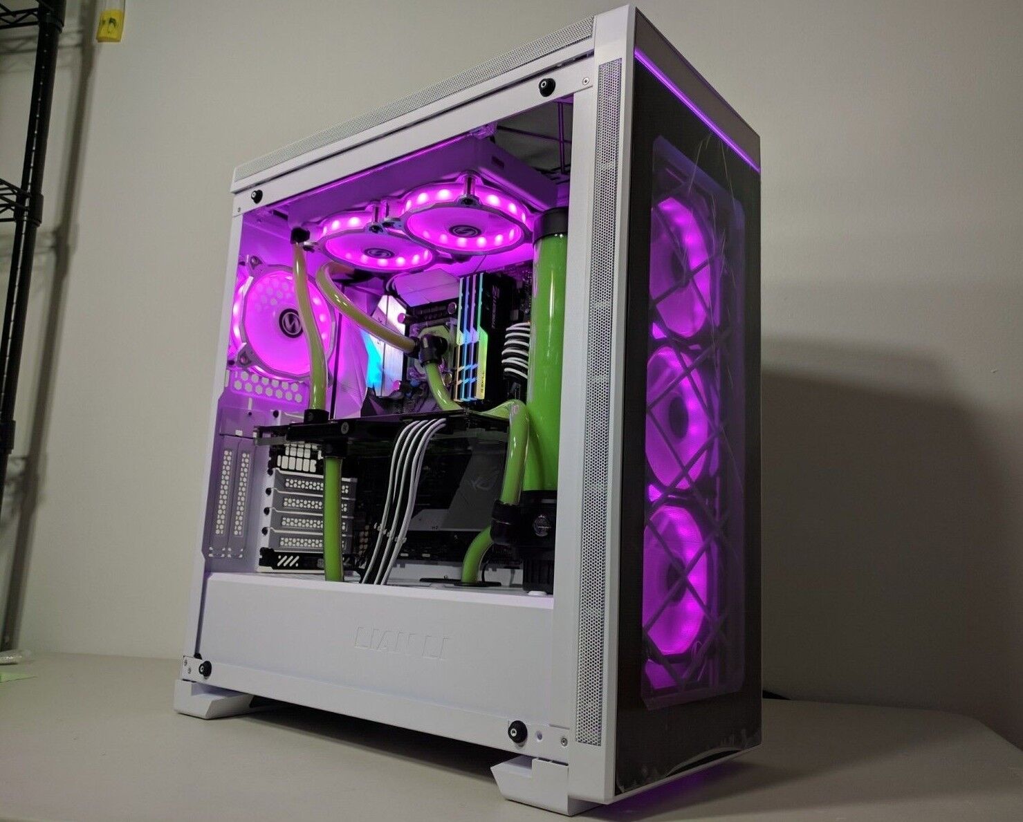 Ultimate Liquid Cooled Gaming PC i7 8700k 5.00GHZ GTX 1080 Ti 