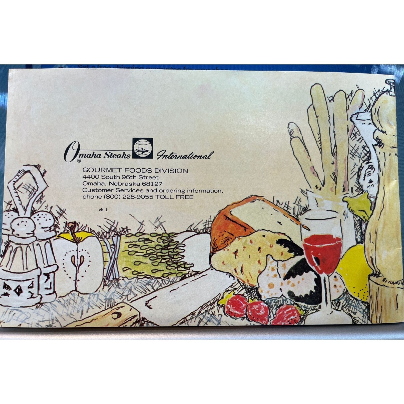 1975 Omaha Steaks Cook Book Featuring Recipes Cooking Instructions James Beard