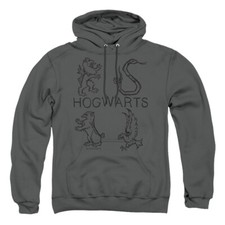 Harry Potter "Literary Crests" Pullover Hoodie, Sweatshirt, Long Sleeve T-Shirt
