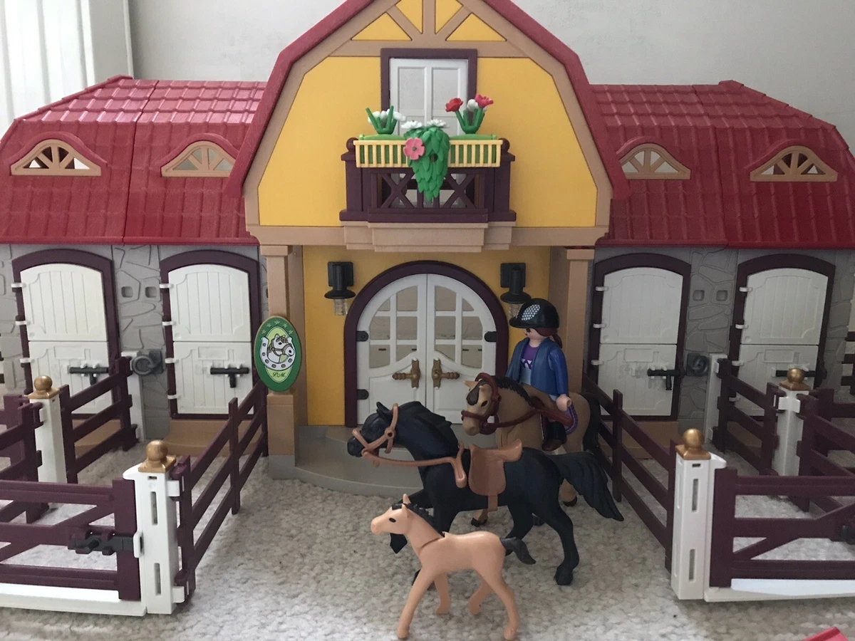 PLAYMOBIL 5221 Large Horse Farm With Paddock 4008789052216 eBay