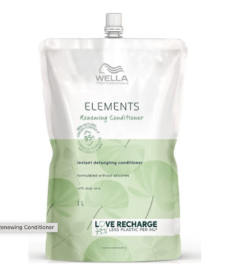 Wella Elements Renewing Conditioner 33.8 oz NEW in Bag, Discontinued Item in USA