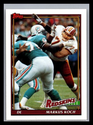 1991 Topps Football # 1 - 220 - Pick Your Card!