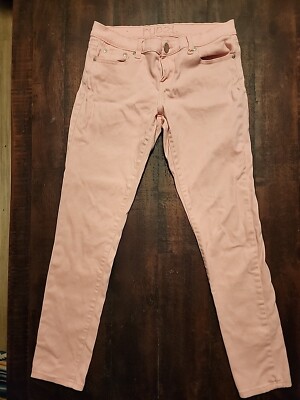 Rue 21 Girls Light Pink Flex Denim Casual Skinny Jeans Juniors