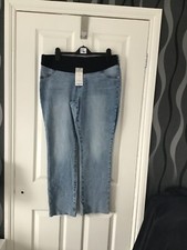 Primark Maternity Jeggings Size 14 Blue Denim Ladies BNWT
