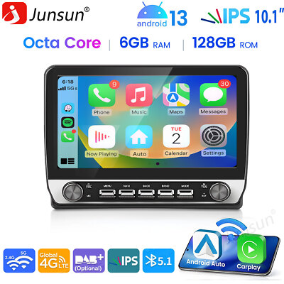 Carplay Android Autoradio Für Audi A4 S4 RS4 00-2009 8-Kern GPS Nav WIFI BT DAB+
