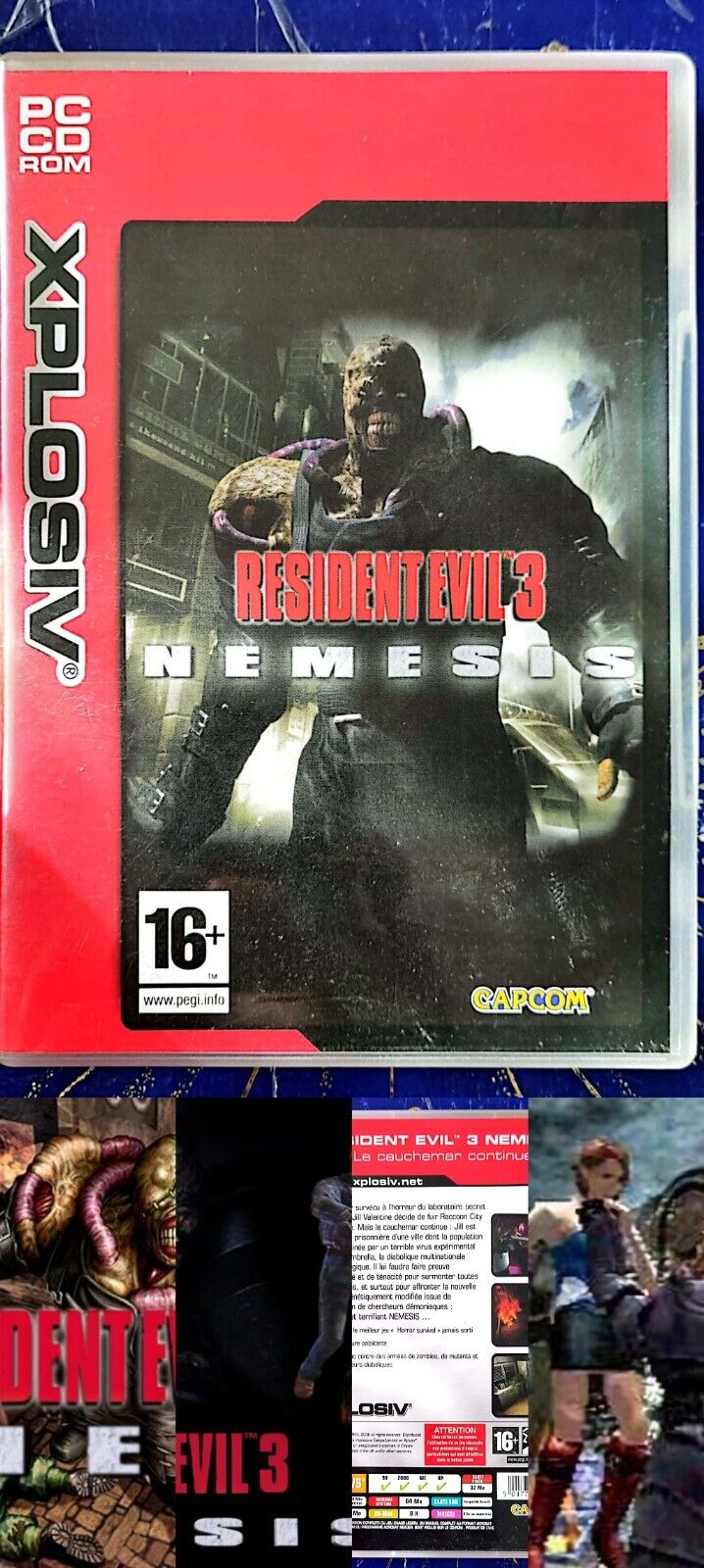 RESIDENTEVIL 3 NEMESIS - PC Video Game Rare Collectible »»»NEW SEALED»»»