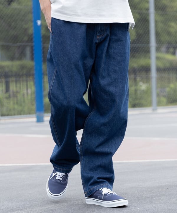 ASK availability First) BEAMS Balloon denim easy pants from ASK availability First) BEAMS Balloon denim easy pants from